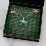 Sea Turtle Necklace To My Beautiful Soulmate Necklace In Your Eyes I Have Found My Home Clan Anstruther Hunting Tartan Blue Turtle Necklace