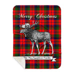 Scotstee Shop Plaid Tartan Blanket With Moose Clan MacNaughton Plaid Blanket, plaid blanket australia,plaid blanket canada,plaid christmas blanket,plaid fleece sherpa blanket,plaid sherpa blanket canada,plaid sherpa blanket lipstick,plaid sherpa blanket pink,plaid sherpa blanket queen