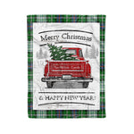 Tartan Blanket Vintage Red Truck with Christmas Tree Family Scottish Clan MacKenzie Dress Ancient plaid blanket, red plaid blanket, buffalo plaid blanket, green plaid blanket, plaid fleece blanket, blue plaid blanket, red tartan blanket, tartan plaid blanket, black and white plaid blanket, , christmas plaid blanket, orange plaid blanket, tartan plaid throw blanket, pink plaid blanket, brown plaid blanket, buffalo check blanket