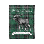 Tartan Blanket With Moose Clan MacLean Plaid Blanket Tartan Plaid Fleece Blanket, Christmas Blanket, tartan blanket, plaid blanket, red plaid blanket, buffalo plaid blanket, green plaid blanket, plaid fleece blanket, blue plaid blanket, red tartan blanket, tartan plaid blanket, black and white plaid blanket, christmas plaid blanket, orange plaid blanket, tartan plaid throw blanket, pink plaid blanket, brown plaid blanket, buffalo check blanket