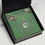 To My Beautiful Soulmate Necklace In Your Eyes I Have Found My Home Clan Currie Tartan Rising Phoenix Necklace