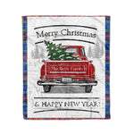 Tartan Blanket Vintage Red Truck with Christmas Tree Family Scottish Clan MacBeth Modern plaid blanket, red plaid blanket, buffalo plaid blanket, green plaid blanket, plaid fleece blanket, blue plaid blanket, red tartan blanket, tartan plaid blanket, black and white plaid blanket, , christmas plaid blanket, orange plaid blanket, tartan plaid throw blanket, pink plaid blanket, brown plaid blanket, buffalo check blanket