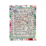 Scotstee Shop - Fleece Blanket - My Dear Chief Fleece Blanket
