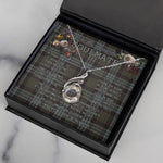 To My Beautiful Soulmate Necklace In Your Eyes I Have Found My Home Clan Stewart Weathered Tartan Rising Phoenix Necklace