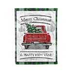 Tartan Blanket Vintage Red Truck with Christmas Tree Family Scottish Clan MacKenzie Dress Modern plaid blanket, red plaid blanket, buffalo plaid blanket, green plaid blanket, plaid fleece blanket, blue plaid blanket, red tartan blanket, tartan plaid blanket, black and white plaid blanket, , christmas plaid blanket, orange plaid blanket, tartan plaid throw blanket, pink plaid blanket, brown plaid blanket, buffalo check blanket