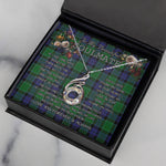 To My Beautiful Soulmate Necklace In Your Eyes I Have Found My Home Clan Graham Of Menteith Modern Tartan Rising Phoenix Necklace