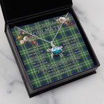 Sea Turtle Necklace To My Beautiful Soulmate Necklace In Your Eyes I Have Found My Home Clan Spottiswood Tartan Blue Turtle Necklace