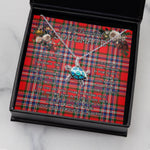 Sea Turtle Necklace To My Beautiful Soulmate Necklace In Your Eyes I Have Found My Home Clan MacFarlane Modern Tartan Blue Turtle Necklace