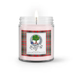 Soy Wax Candle - Buffalo Plaid Candle Clan Badge Anderson Of Arbrake Tartan Plaid Soy Wax Candle, oil candle, candle handmade, wax candle, soy wax, nature wax, natural soy wax, natural soy candles, natural candle