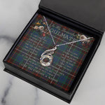 To My Beautiful Soulmate Necklace In Your Eyes I Have Found My Home Clan Fraser Hunting Ancient Tartan Rising Phoenix Necklace