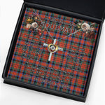 To My Beautiful Soulmate Necklace In Your Eyes I Have Found My Home Clan MacDuff Ancient Tartan Cross Dancing Necklace