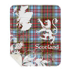 Sherpa Blanket - Tartan Blanket Thistle and Lion Scottish Clan Anderson Ancient Plaid Blanket, plaid sherpa blanket queen,purple sherpa blanket,queen sherpa blanket,queen size sherpa blanket,red sherpa blanket,scottish tartan blankets,sherpa blanket,sherpa christmas blanket