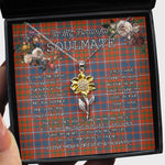 To My Beautiful Soulmate Sunflower Necklace In Your Eyes I Have Found My Home Clan Cameron Of Lochiel Ancient Tartan Jewelry For Girlfriend