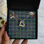 To My Beautiful Soulmate Necklace In Your Eyes I Have Found My Home Clan Forbes Lyon Court Tartan Forever Love Necklace