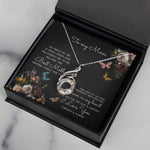 To My Mom Time May Fly Mother's Day Phoenix Rising Necklace