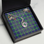 To My Beautiful Soulmate Necklace In Your Eyes I Have Found My Home Clan Hamilton Hunting Tartan Rising Phoenix Necklace