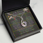 To My Beautiful Soulmate Necklace In Your Eyes I Have Found My Home Clan Hall Tartan Rising Phoenix Necklace