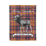 Tartan Blanket With Moose Clan Jacobite Plaid Blanket Tartan Plaid Fleece Blanket, Christmas Blanket, tartan blanket, plaid blanket, red plaid blanket, buffalo plaid blanket, green plaid blanket, plaid fleece blanket, blue plaid blanket, red tartan blanket, tartan plaid blanket, black and white plaid blanket, christmas plaid blanket, orange plaid blanket, tartan plaid throw blanket, pink plaid blanket, brown plaid blanket, buffalo check blanket