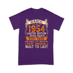 Scotstee Shop - 67th Birthday Gift 67 Years Old Retro Vintage March 1954 Birthday Shirt 67th Birthday Ideas For Him