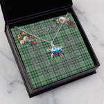 Sea Turtle Necklace To My Beautiful Soulmate Necklace In Your Eyes I Have Found My Home Clan MacDonald Lord Of The Isles Tartan Blue Turtle Necklace