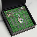 To My Beautiful Soulmate Necklace In Your Eyes I Have Found My Home Clan Galloway District Tartan Rising Phoenix Necklace