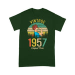 Vintage Made In 1957 63rd Birthday Gift Idea Original Parts Birthday Shirt - Scotstee Shop