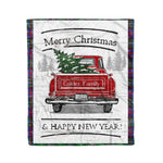 Tartan Blanket Vintage Red Truck with Christmas Tree Family Scottish Clan Calder plaid blanket, red plaid blanket, buffalo plaid blanket, green plaid blanket, plaid fleece blanket, blue plaid blanket, red tartan blanket, tartan plaid blanket, black and white plaid blanket, , christmas plaid blanket, orange plaid blanket, tartan plaid throw blanket, pink plaid blanket, brown plaid blanket, buffalo check blanket