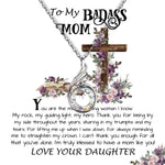 Rising Phoenix Necklace - Mom Necklace Gift, To My Badass Mom Neckalce, Funny Gift For Mom On Mother's Day Necklace