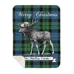 Scotstee Shop Plaid Tartan Blanket With Moose Clan MacKay Ancient Plaid Blanket, plaid blanket australia,plaid blanket canada,plaid christmas blanket,plaid fleece sherpa blanket,plaid sherpa blanket canada,plaid sherpa blanket lipstick,plaid sherpa blanket pink,plaid sherpa blanket queen
