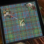 To My Beautiful Soulmate Necklace In Your Eyes I Have Found My Home Clan Whitelaw Tartan Wishbone Dancing Necklace