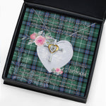 Gift For My Beautiful Girlfriend Necklace Valentine Necklace Clan MacDonald Of The Isles Ancient Tartan Cross Dancing Necklace Scottish Tartan Jewelry