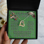 To My Beautiful Soulmate Necklace In Your Eyes I Have Found My Home Clan Currie Tartan Forever Love Necklace