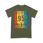 69 Years Old Retro August 1952 69th Birthday Decorations Birthday Shirt - Scotstee Shop