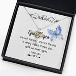 Cross Dancing Necklace - Mom Necklace - I'll Miss You Untill We Meet Again - Mother's Day Gift