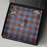 To My Beautiful Soulmate Necklace In Your Eyes I Have Found My Home Clan Skirving Tartan Crown Pendant Necklace