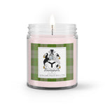 Soy Wax Candle - Buffalo Plaid Candle Cunningham Dress Green Dancers Family Crest Tartan Plaid Soy Wax Candle, oil candle, candle handmade, wax candle, soy wax, nature wax, natural soy wax, natural soy candles, natural candle