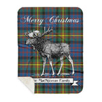 Scotstee Shop Plaid Tartan Blanket With Moose Clan MacSporran Plaid Blanket, plaid blanket australia,plaid blanket canada,plaid christmas blanket,plaid fleece sherpa blanket,plaid sherpa blanket canada,plaid sherpa blanket lipstick,plaid sherpa blanket pink,plaid sherpa blanket queen
