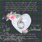 Rising Phoenix Necklace - Valentine Necklace Clan Forbes of Druinnor Tartan Gift for Girlfriend, Gift for My Wife Rising Phoenix Necklace