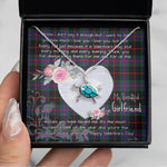 Sea Turtle Necklace Gift for My Beautiful Girlfriend Valentines Necklace Clan Nairn Tartan Blue Turtle Necklace, Valentine Necklace Gift for Girlfriend Clan Mitchell Ancient Tartan Sunflower Pendant Necklace, Scottish Tartan Jewelry, valentine necklace, necklace girlfriend, necklace for wife, cute necklaces for girlfriend, jewelry for girlfriend, to my soulmate necklace, to my future wife necklace