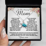 Opal Turtle Necklace - To my Amazing Mom Gift From Son Mother's Day Necklace