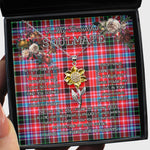 To My Beautiful Soulmate Sunflower Necklace In Your Eyes I Have Found My Home Clan Pitblado Tartan Jewelry For Girlfriend