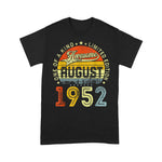 69th Birthday Decoration August 1952 Men Women 69 Years Old Birthday Shirt - Scotstee Shop