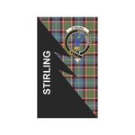 Scotstee Shop Stirling (of Cadder-Present Chief) Tartan Garden Flag - Flash Style