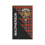 Scotstee Shop MacPherson Tartan Garden Flag - Flash Style