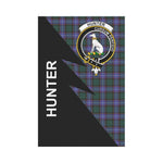 Scotstee Shop Hunter Tartan Garden Flag - Flash Style