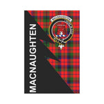 Scotstee Shop MacNaughten Tartan Garden Flag - Flash Style