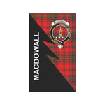 Scotstee Shop MacDowall (of Garthland  Tartan Garden Flag - Flash Style