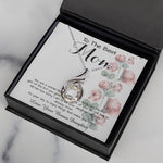 Rising Phoenix Necklace - To Mom - From Bonus Daughter - Woman Like No Other Mother's Day Necklace