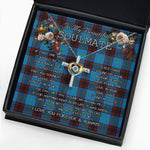To My Beautiful Soulmate Necklace In Your Eyes I Have Found My Home Clan Home Ancient Tartan Cross Dancing Necklace