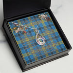 To My Beautiful Soulmate Necklace In Your Eyes I Have Found My Home Clan Laing Tartan Rising Phoenix Necklace